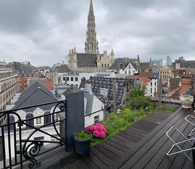 Duplex dernier étage avec terasse à deux pas de la grand place-1