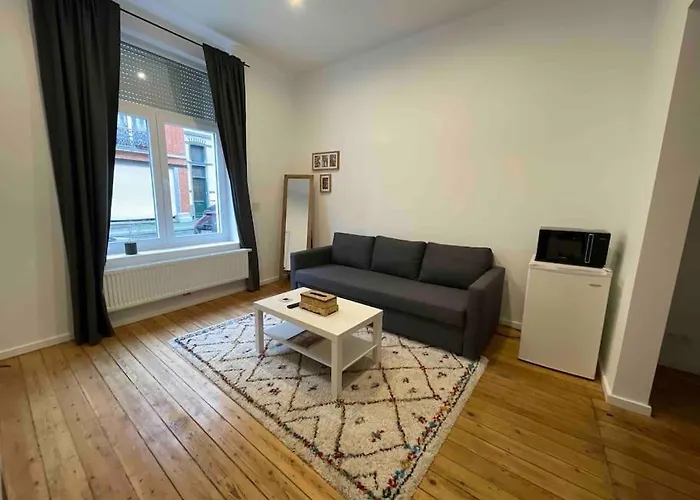 studio indépendant sans cuisine - Le coin cosy avec WIFI Bruxelles
