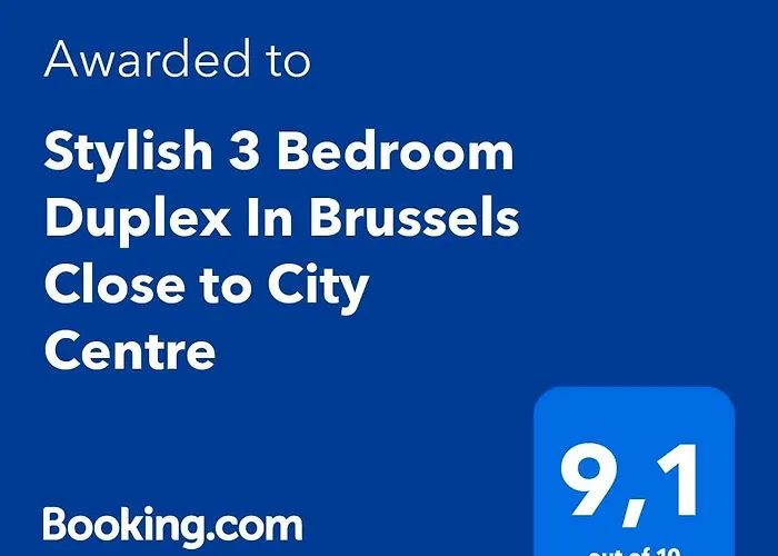 Superb 3 Bedroom & 3 Bathroom Duplex In Brussels City Centre