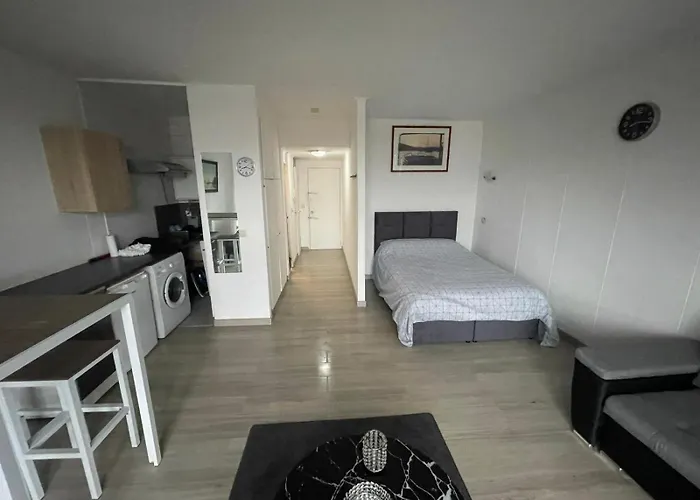 Studio Élégant à Louise, Quartier Prestige de Bruxelles