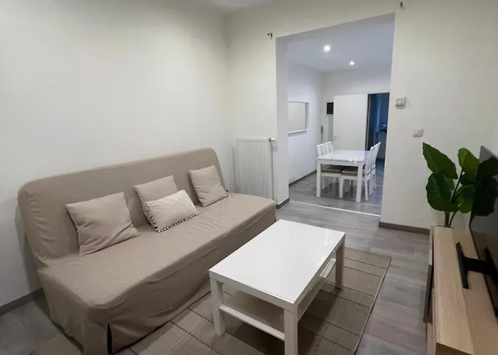 Appartement confortable avec garage premier étage sans terrasse Bruxelles