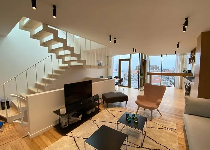 Top Floor New Duplex Stunning View In Trendy St Gilles Bruxelles