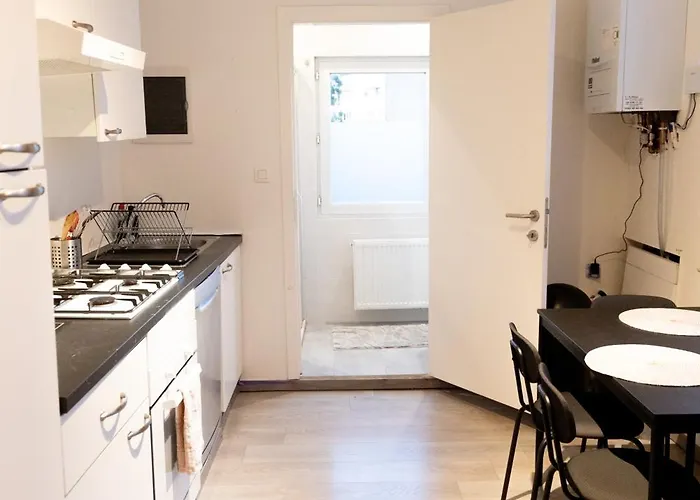 Appartement sous toit lumineux avec garage et 4 pièces en enfilade Bruxelles
