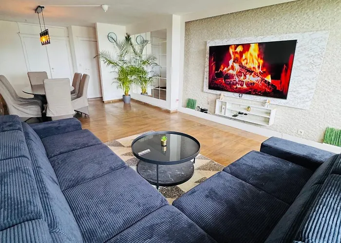 Appart meublé 92m2 + 2 terrasses Bruxelles